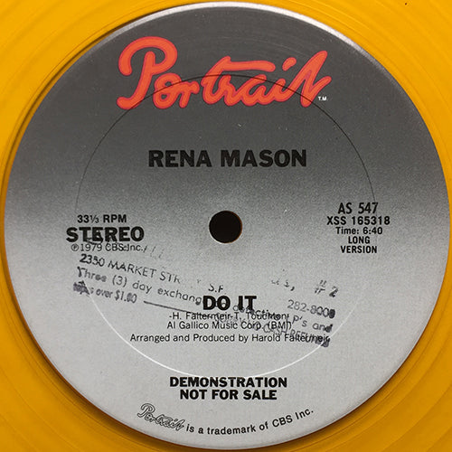 RENA MASON // DO IT (6:40/5:27)