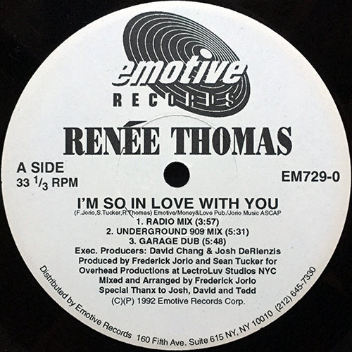 RENEE THOMAS // I'M SO IN LOVE WITH YOU (5VER)