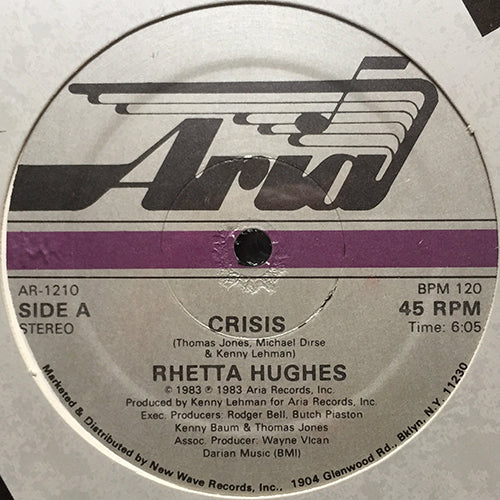 RHETTA HUGHES // CRISIS (6:05/3:39) / INST (4:30)
