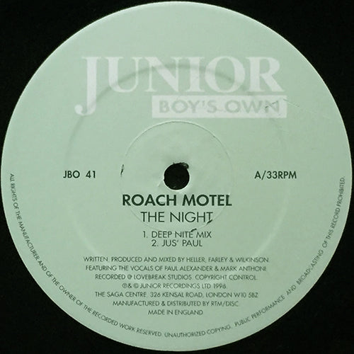 ROACH MOTEL // THE NIGHT (4VER)