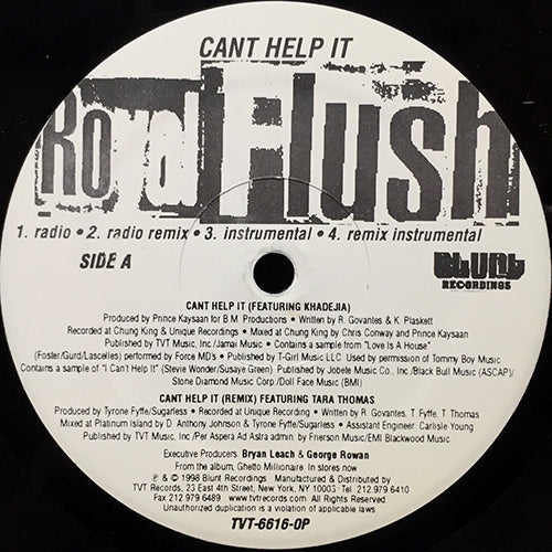 ROYAL FLUSH // CAN'T HELP IT (REMIX) (3VER) / WHAT A SHAME (3VER) feat. NOREAGA