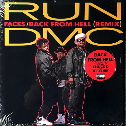 RUN DMC // FACES (2VER) / BACK FROM HELL (REMIX) (2VER)