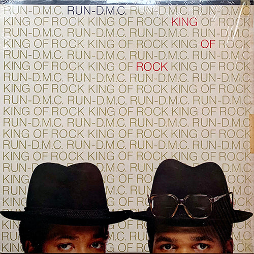 RUN DMC // KING OF ROCK (LP) inc. ROCK THE HOUSE / YOU TALK TOO MUCH / JAM-MASTER JAMMIN' / CAN YOU ROCK IT LIKE THIS / DARYLL AND JOE (KRUSH-GROOVE 3)