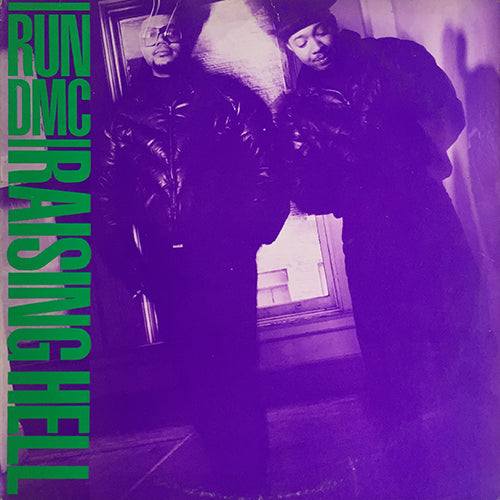 RUN DMC // RAISING HELL (LP) inc. PETER PIPER / MY ADIDAS / IT'S TRICKY / WALK THIS WAY / YOU BE ILLIN' / PROUD TO BE BLACK etc...