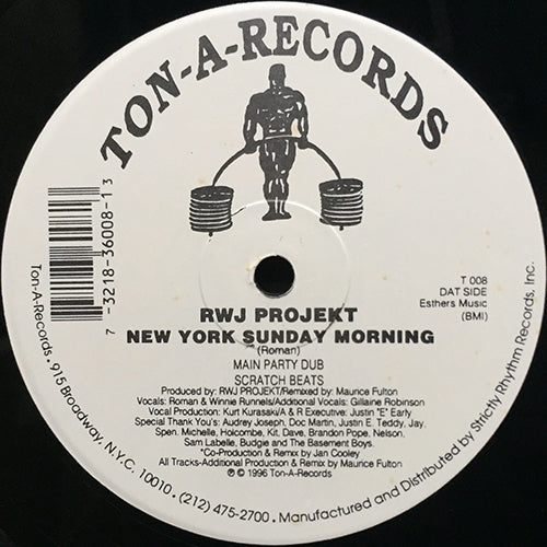 RWJ PROJECT // NEW YORK SUNDAY MORNING (4VER)