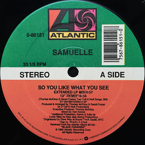SAMUELLE // SO YOU LIKE WHAT YOU SEE (3VER)