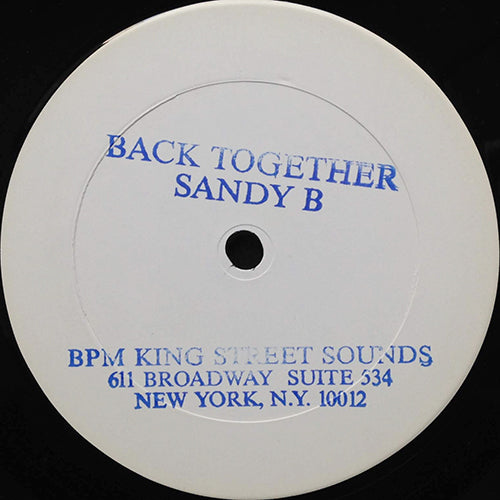 SANDY B // BACK TOGETHER (4VER)
