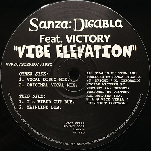 SANZA: DIGABLA feat. VICTORY // VIBE ELEVATION (4VER)