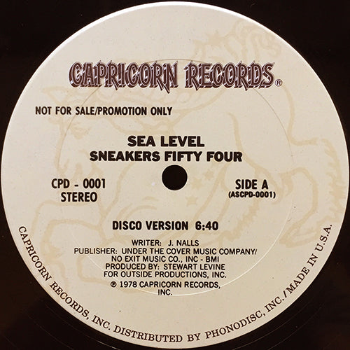 SEA LEVEL // SNEAKERS FIFTY FOUR (6:40)