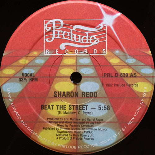 SHARON REDD // BEAT THE STREET (5:58) / INST (7:00)