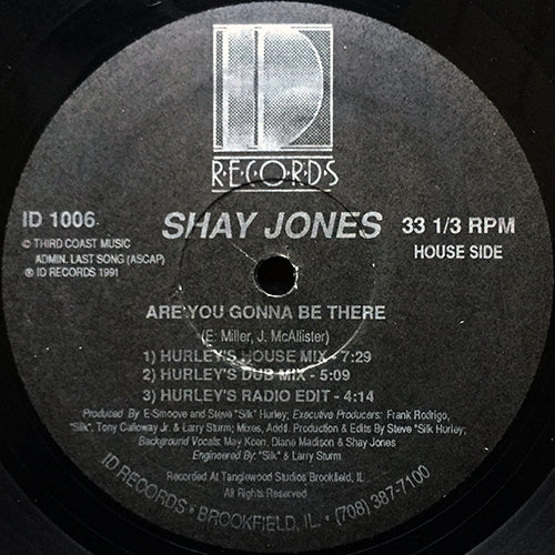 SHAY JONES // ARE YOU GONNA BE THERE (6VER)