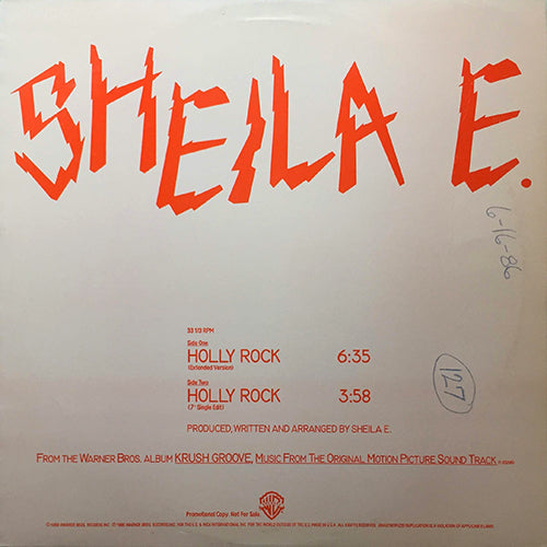 SHEILA E. // HOLLY ROCK (6:35/3:58)