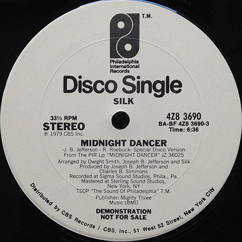 SILK // MIDNIGHT DANCER (6:36)