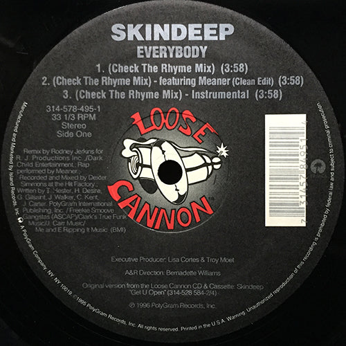 SKINDEEP // EVERYBODY (REMIX) (6VER)