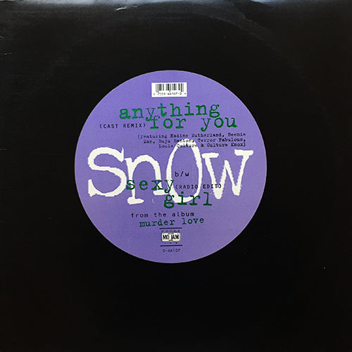 SNOW // ANYTHING FOR YOU / SEXY GIRL