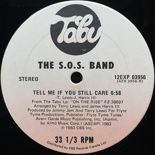 S.O.S. BAND // JUST BE GOOD TO ME (9:03) / TELL ME IF YOU STILL CARE (6:58)