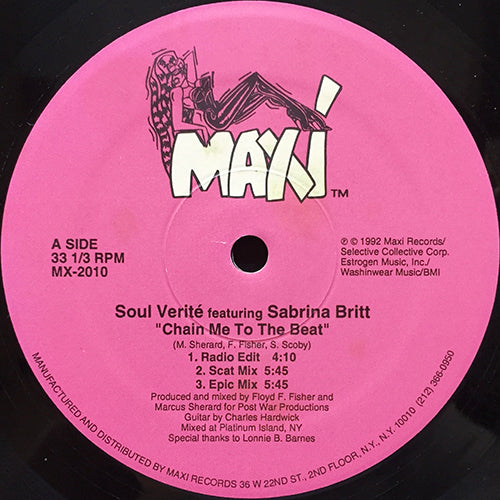 SOUL VERITE feat. SABRINA BRITT // CHAIN ME TO THE BEAT (5VER)