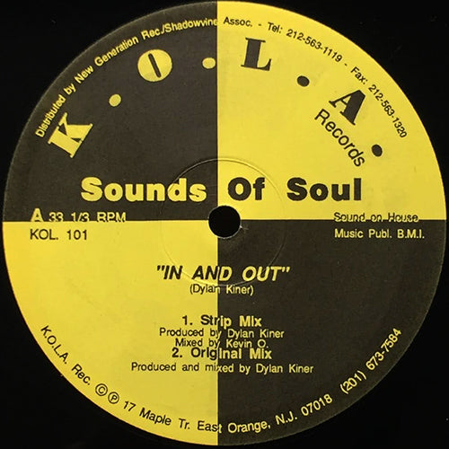 SOUNDS OF SOUL // IN AND OUT (2VER) / JUST A LITTLE / YA CHEW