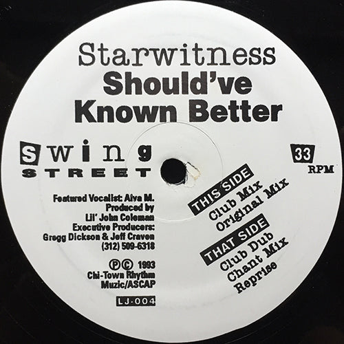 STARWITNESS // SHOULD'VE KNOWN BETTER (5VER)