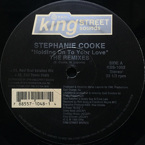 STEPHANIE COOKE // HOLDING ON TO YOUR LOVE (REMIX) (4VER)