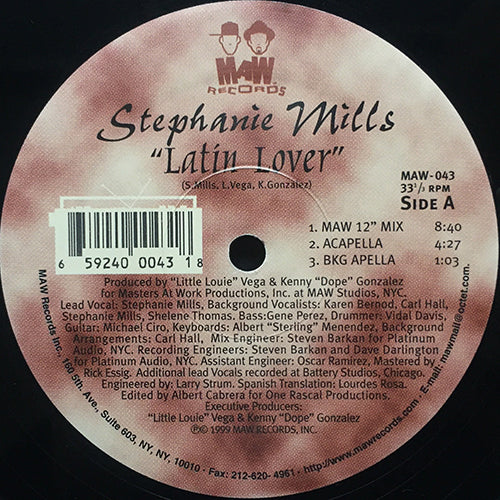 STEPHANIE MILLS // LATIN LOVER (6VER)