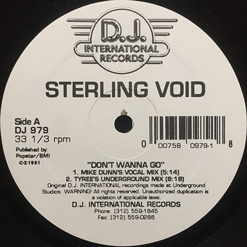 STERLING VOID // DON'T WANNA GO (4VER)