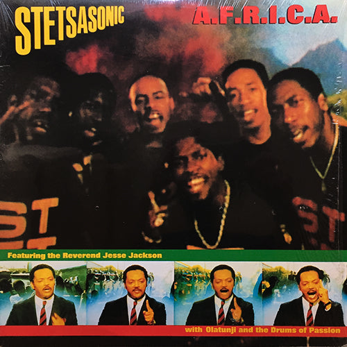 STETSASONIC // A.F.R.I.C.A. (3VER) / FREE SOUTH AFRICA