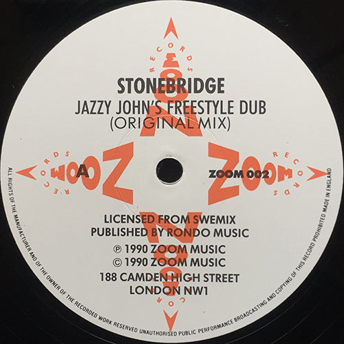 STONEBRIDGE // JAZZY JON'S FREESTYLE DUB (2VER)