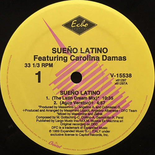 SUENO LATINO feat. CAROLINA DAMAS // SUENO LATINO (4VER)