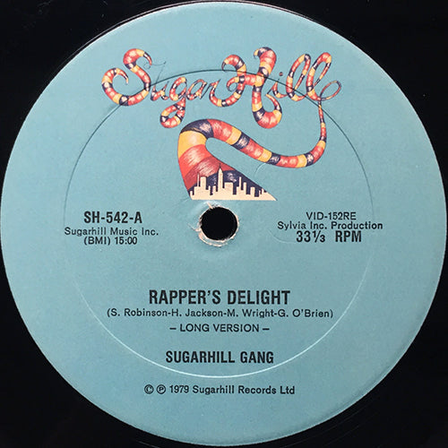 SUGARHILL GANG // RAPPER'S DELIGHT (15:00/6:30) – next records japan