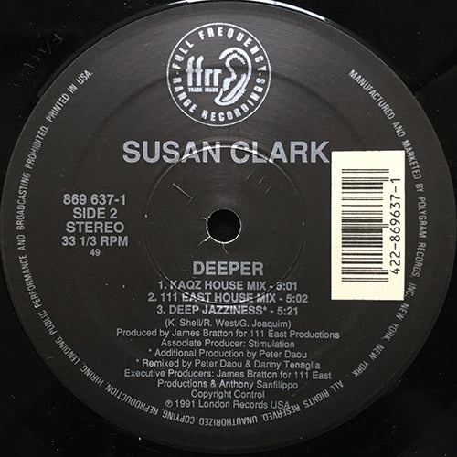 SUSAN CLARK // DEEPER (5VER)