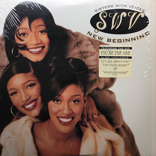 SWV // NEW BEGINNING (LP) inc. YOU'RE THE ONE / ON & ON / IT'S ALL ABOUT YOU / USE YOUR HEART / LOVE IS SO AMAZIN' / WHAT'S IT GONNA BE / DON'T WASTE YOUR TIME etc...