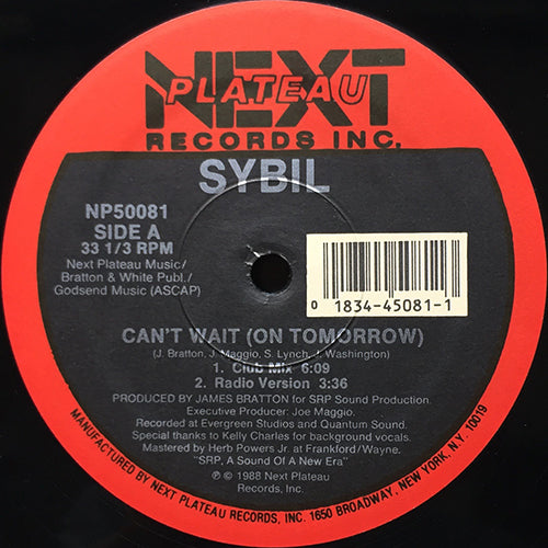 SYBIL // CAN'T WAIT (ON TOMORROW) (4VER)