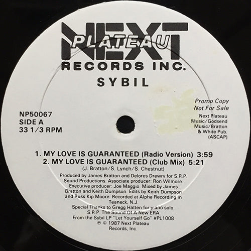 SYBIL // MY LOVE IS GUARANTEED (4VER)