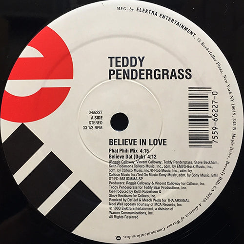 TEDDY PENDERGRASS // BELIEVE IN LOVE (4VER)