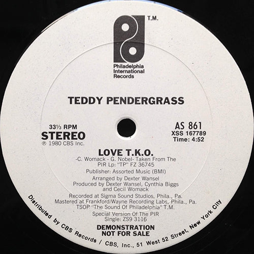 TEDDY PENDERGRASS // LOVE T.K.O. (4:52)