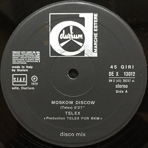 TELEX // MOSKOW DISKOW (5:22) / ROCK AROUND THE CLOCK (3:56)