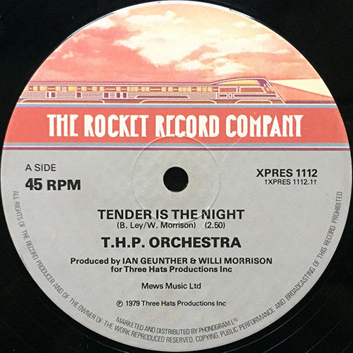 T.H.P. ORCHESTRA // TENDER IS THE NIGHT (2:50) / TWO HOT FOR LOVE (9:18)