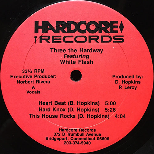 THREE THE HARD WAY feat. WHITE FRESH // HEART BEAT (2VER) / HARD KNOX (2VER) / THIS HOUSE ROCKS (2VER)