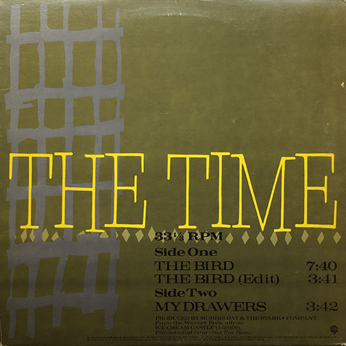 THE TIME // THE BIRD (7:40/3:41) / MY DRAWERS (3:42)