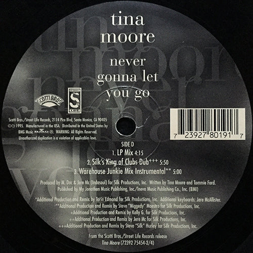 TINA MOORE // NEVER GONNA LET YOU GO (9VER)