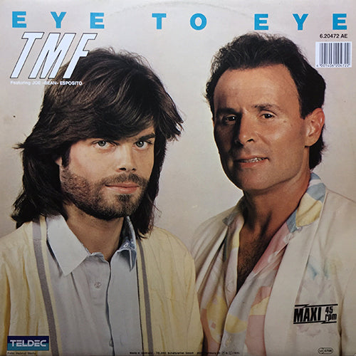 TMF feat. JOE "BEAN" ESPOSITO // EYE TO EYE (6:15) / (INST) (4:12) / (DUB VERSION) (3:09)