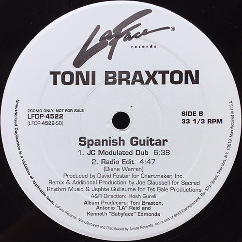 TONI BRAXTON // SPANISH GUITAR (JOE CLAUSSELL MIX) (3VER)