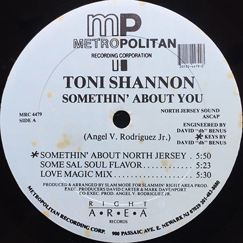 TONI SHANNON // SOMTHIN' ABOUT YOU (7VER)