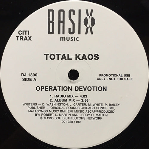 TOTAL KAOS // OPERATION DEVOTION (4VER)