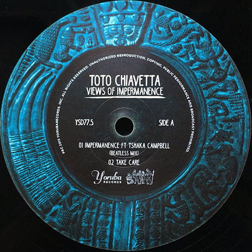 TOTO CHIAVETTA // VIEWS OF IMPERMANENCE (EP) inc. IMPERMANENCE (BEATLESS MIX) / TAKE CARE / BE THE WIND
