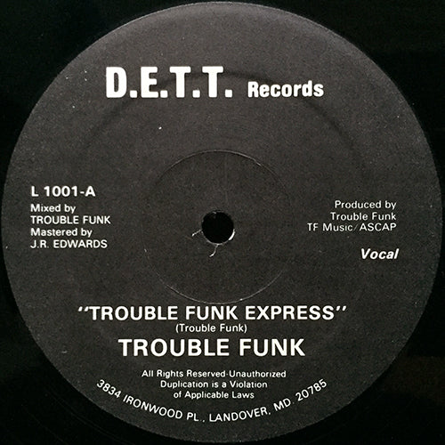 TROUBLE FUNK // TROUBLE FUNK EXPRESS (VOCAL/INST)