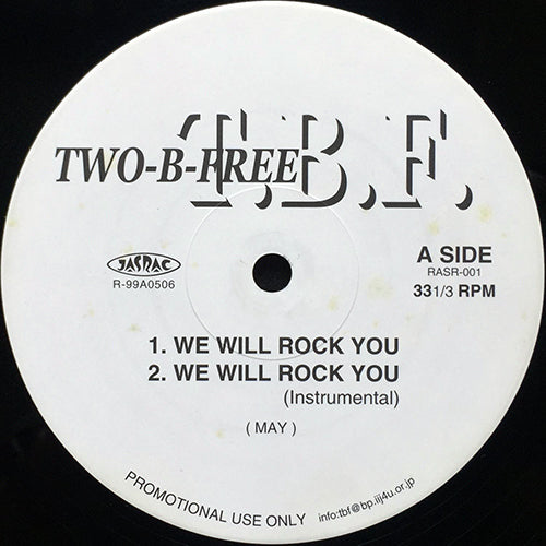 TWO-B-FREE // WE WILL ROCK YOU (2VER) / DO YOU LOVE ME (2VER)