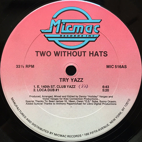 TWO WITHOUT HATS // TRY YAZZ (5VER)