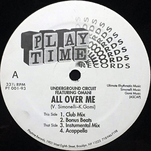 UNDERGROUND CIRCUIT feat. OMANI // ALL OVER ME (4VER)